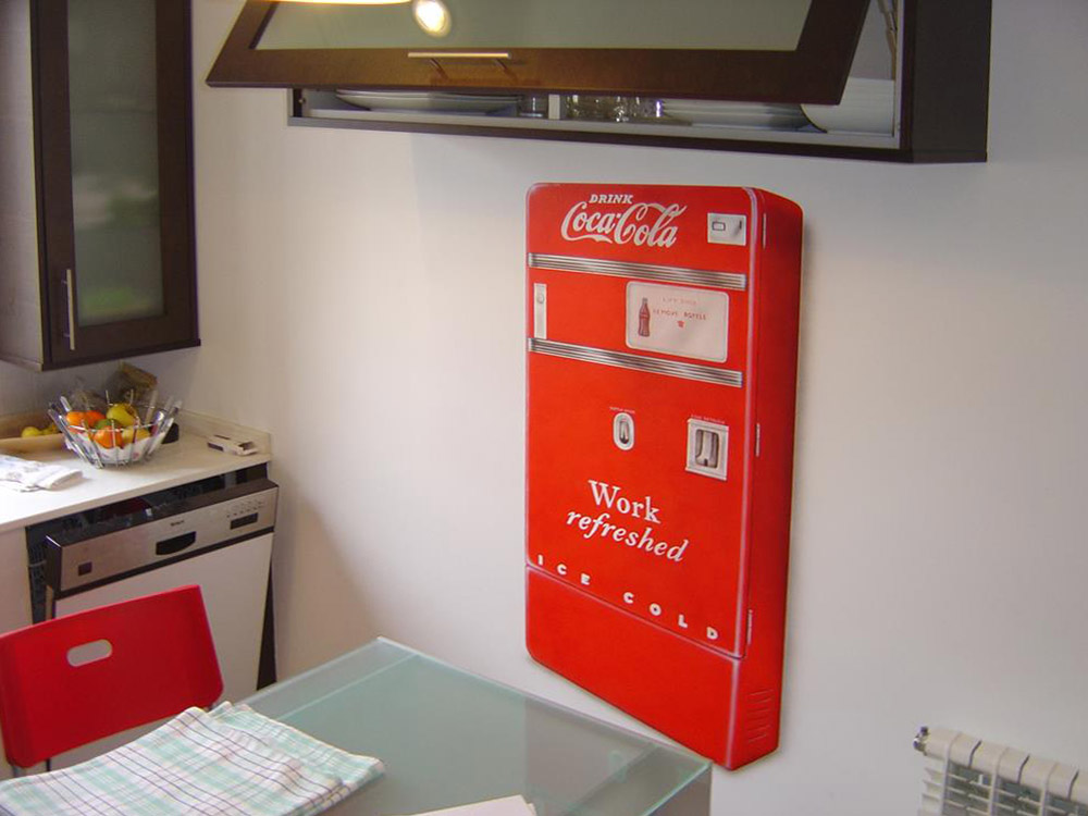 Coca cola old fridge